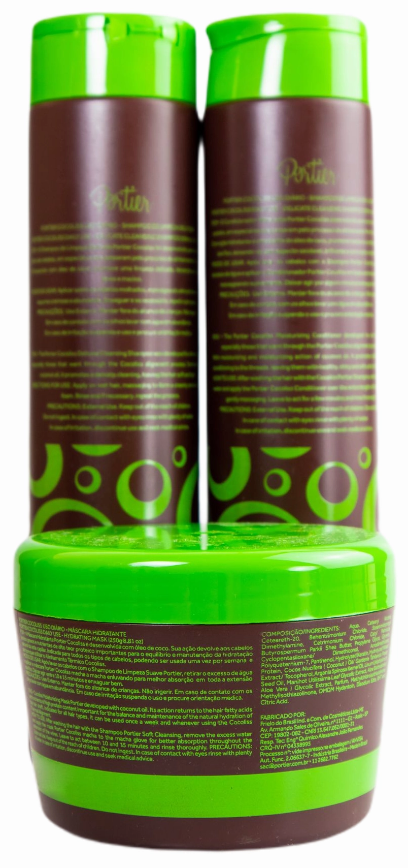 Cocoliss Post Chemical Maintenance Daily Use Kit 3 Products - Portier