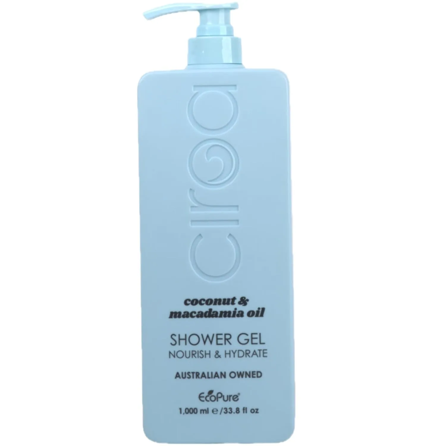 Coconut And Macademia Oil Shower Gel, Nourish And Hydrate 33.8 fl oz / 1,000 ml Ciroa Body