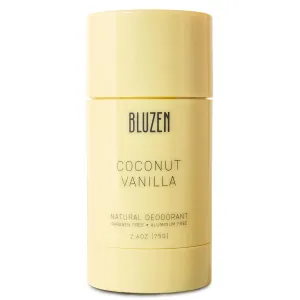 Coconut Vanilla, Aluminum-Free, Natural, Castor Oil Based Deodorant For Sensitive Skin, Free from Parabens, All Day Protection