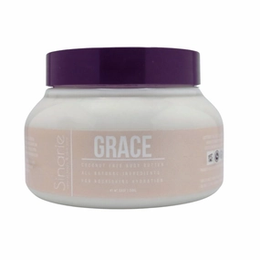 Coconut-Free Body Butter – Ultra-Nourishing Moisturizer with Mango Butter, Avocado Oil & Jojoba Oil – Hydrating & Non-Greasy Lotion for Sensitive Skin (8 oz., Grace)