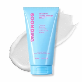 Coconut Hydro Barrier Cream, 80g, 2.70 fl oz, Korean Coconut Hydrating & Replenishing Moisturizing Cream