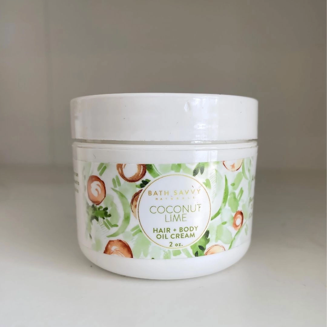 Coconut Lime Body Oil Cream