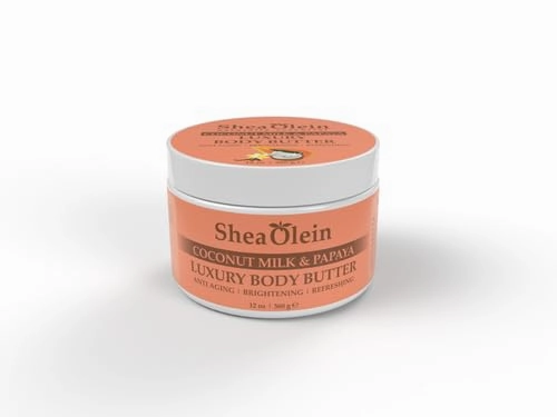 Coconut Milk & Papaya LUXURY BODY BUTTER 12 oz