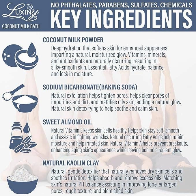 Coconut Milk Bath- Rainbow -  eco-friendly