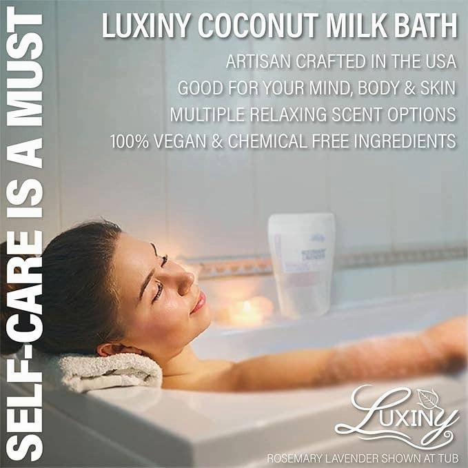 Coconut Milk Bath- Rainbow -  eco-friendly