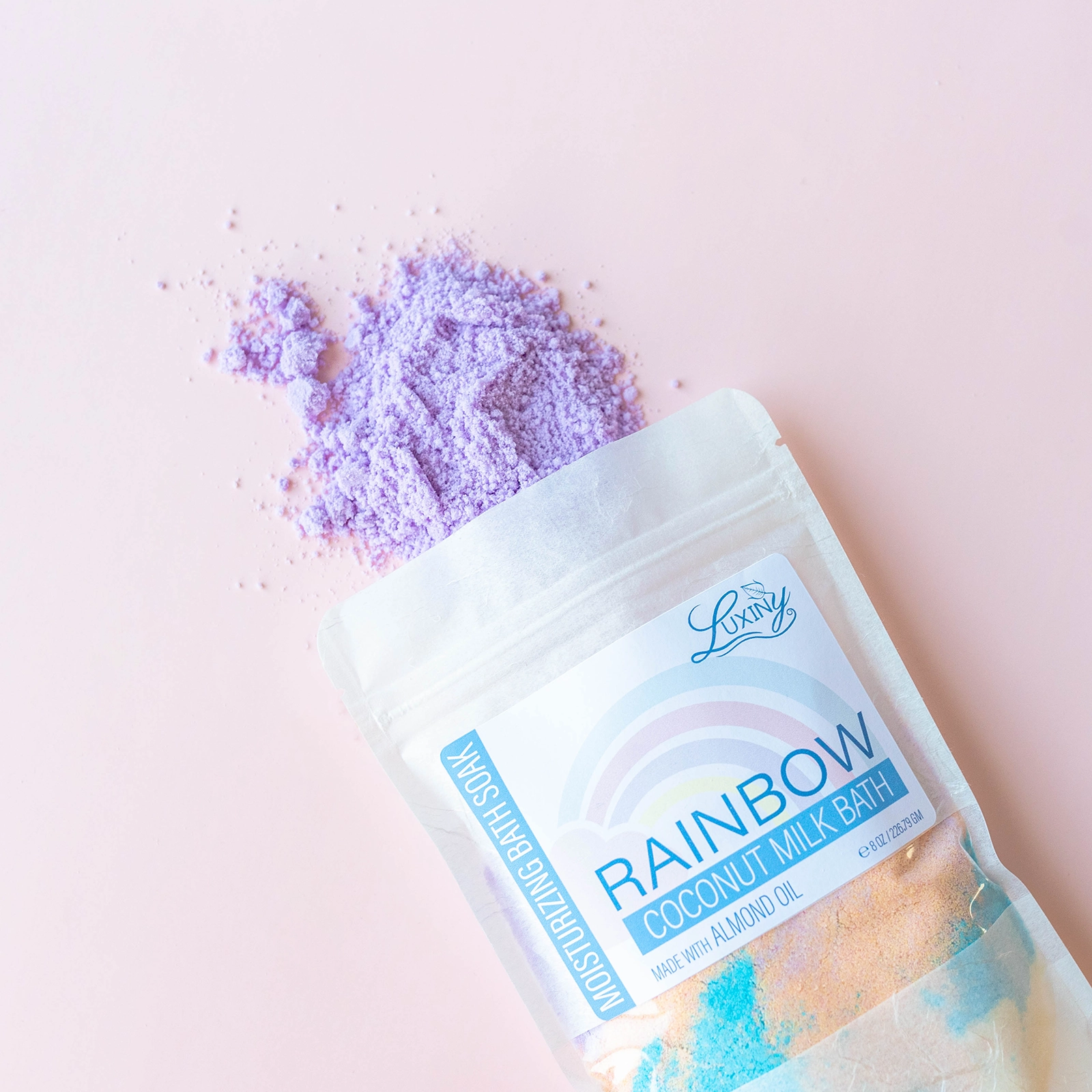 Coconut Milk Bath- Rainbow -  eco-friendly