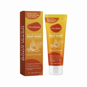 Coconut Vanilla Body Wash - Deep Clean & Moisturize with Long-Lasting Fragrance, 3.38FL.OZ