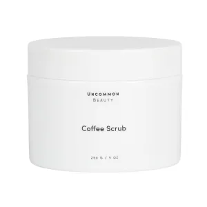Coffee Scrub - Exfoliating and Hydrating Body Scrub - All Skin Types, Vegan, Cruelty Free, Fragrance Free, 9 OZ