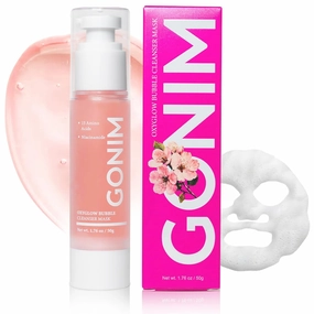 Collagen & Niacinamide Bubble Mask | Hydrating Foam Cleanser for Sensitive Skin | Anti-Aging Pore Care with Ceramide & 15 Amino Acids