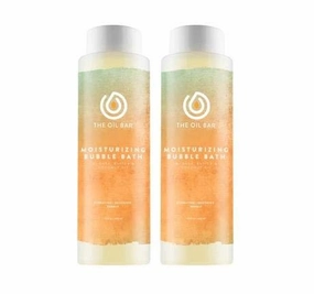 Cool Citrus Basil Scented Moisturizing Bubble Bath - 2 x 13 oz Bottles