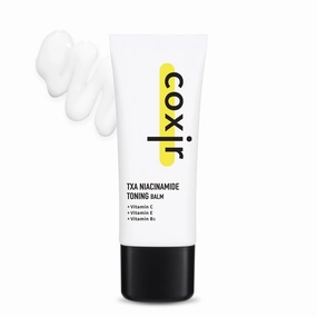 coxir TXA NIACINAMIDE TONING BALM | Tranexamic Acid, Vitamin C | Even Skin Tone, Hydrating, Moisturizer, Korean Skin Care,Toning Cream,Perfect Toning Cream for Summer[40ml/1.35 fl.oz]