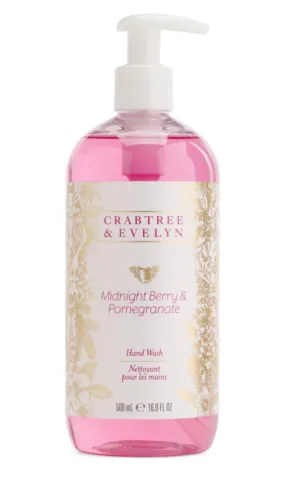 Crabtree & Evelyn Midnight Berry & Pomegranate Hand Wash 16.9 fl oz