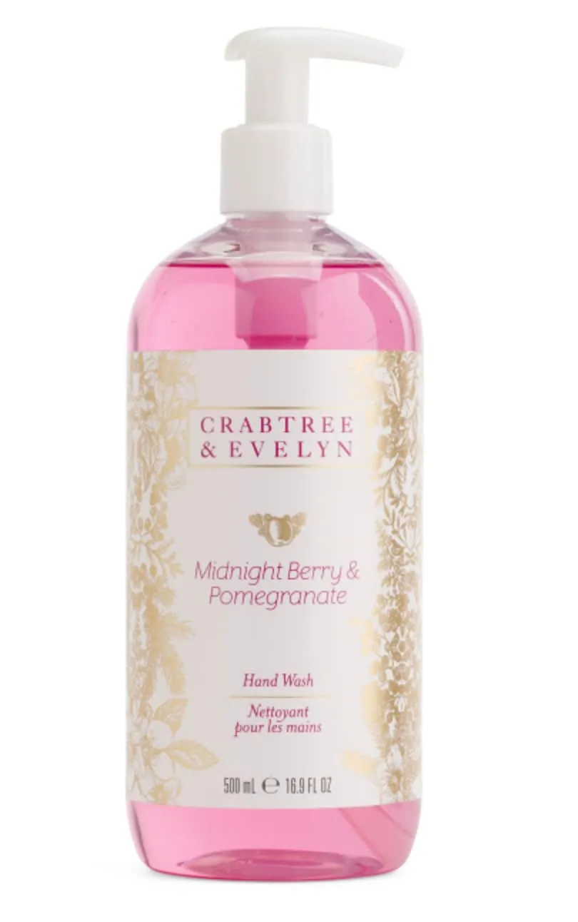 Crabtree & Evelyn Midnight Berry & Pomegranate Hand Wash 16.9 fl oz