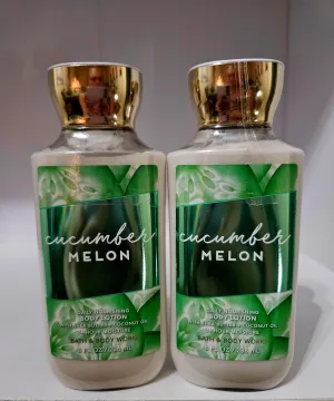 Cucumber Melon Daily Nourishing Body Lotion with Shea Butter and Coconut Oil, 8 fl oz, Pack of 2