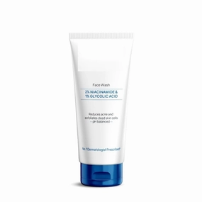 D’Acne Soft Face Wash | Unclogs pores and prevents pimples | Stops recurrence of acne | Contains 1% Glycolic Acid, Niacinamide |Suitable For Oily skin, Acne-prone Skin | Men & women | 100 ml