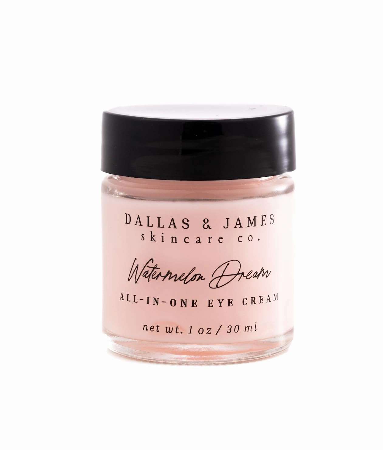 Dallas & James Skincare Co. Watermelon Dream All-In-One Eye Cream with Cloudberry: Brighten, Smooth Lines, Deeply Hydrate Eye Area