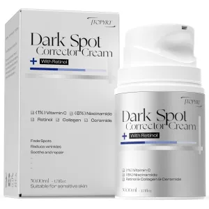 Dark Spot Remover Serum: Advanced Retinol Treatment for Face & Body, Fades Age Spots & Hyperpigmentation, Brightening Formula for All Skin Types