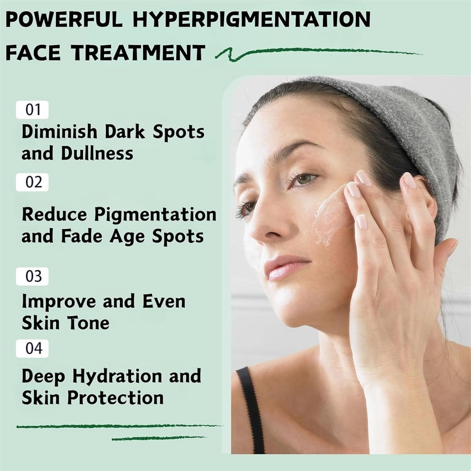 Dark Spot Correcting Glow Cream, Niacinamide Dark Spot Remover for Face Serum, Hydrating and Brightening, Dark Spot Serum for Skin Care, Reduce for Fine line and Blemishe (2pcs)