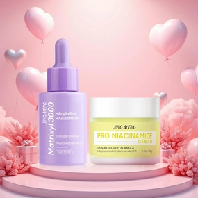 Dark Spot Corrector Remover Matrixyl 3000 Serum, Plump Up Skin, Collagen Booster, Advanced Liposome Encapsulated Niacinamide HPR Vitamin C (YELLOW PURPLE)