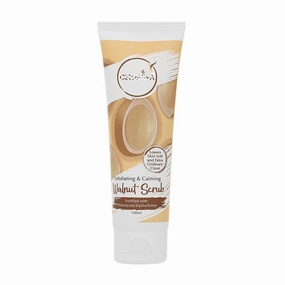 Der;mina Exfoliating & Calming Walnut Scrub Fortified with Hydrolyzed Jojoba Esters for Deep Exfoliation, Remove Blackheads & Dead Skin Cells, and Moisturizes Skin - 100ml