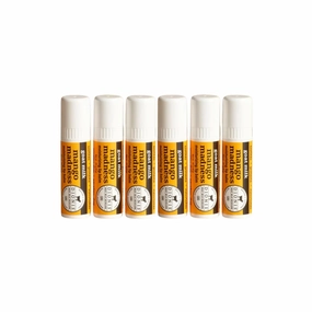 Dionis Goat Milk Skincare Scented Lip Balm, Beeswax, Shea Butter & Coconut Oil Self Care Made in The USA, Cruelty Free, Paraben Free Hydrating Moisturizer for Chapped Lips, Mango Madness, 0.28oz, 6pk