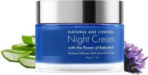 DK Natural Age Control Night Cream l Face Cream l Overnight Repair & Firming l Reduce Fine Lines & Wrinkles l Anti Ageing l Natural Retinol and Niacinamide(50 gm)