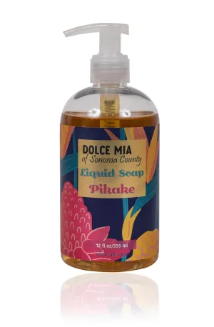 Dolce Mia | Castile Liquid Soap | Pikake | Vegetable Based | Naturally Moisturizing | 12 oz