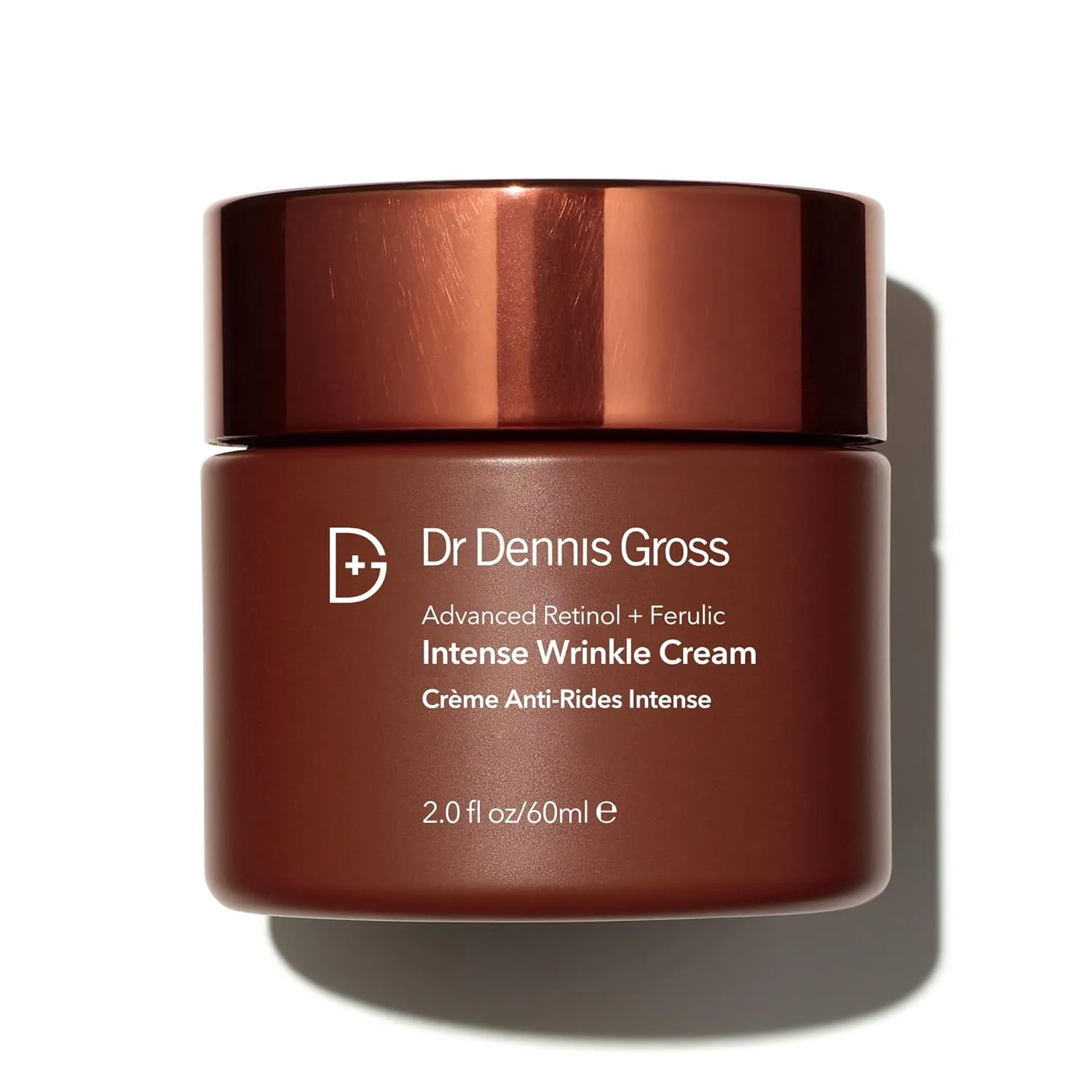Dr Dennis Gross Advanced Retinol   Ferulic Intense Wrinkle Cream | Intensely Hydrating to Visibly Transform Skin and Repair the Moisture Barrier | 2 oz