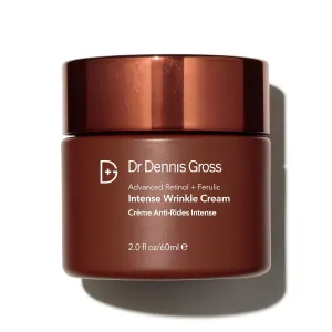 Dr Dennis Gross Advanced Retinol   Ferulic Intense Wrinkle Cream | Intensely Hydrating to Visibly Transform Skin and Repair the Moisture Barrier | 2 oz