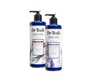 Dr Teal's Body Lotion - Coconut and Lavender, 2 Count - 32oz Total