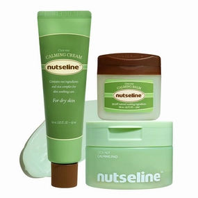 Duo: Cica Nut Calming Pads 60ea   Cica Nut Calming Cream 60ml & Cica Balm 50ml