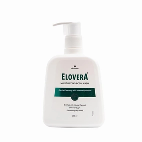 Elo-vera Moisturizing Body Wash by Glenmark | Enriched with Aloe Vera & Vitamin E | Deep Hydration for Soft, Healthy Skin | Helps Lighten Blemishes | Non-Greasy Formula | 250 ml