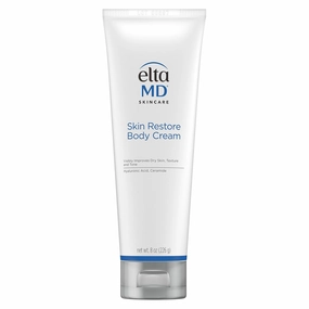EltaMD Skin Restore Body Cream, Fragrance-Free Lotion for Women with Hyaluronic Acid and Niacinamide, Body Moisturizer, 8 oz Tube