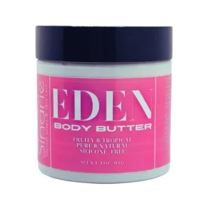 Emulsified Body Butter - Luxurious Moisturizing Lotion with Shorea, Squalane, Coconut Oil & Kokum Butter, 4 oz (4 oz., Eden - Fruity & Tropical)
