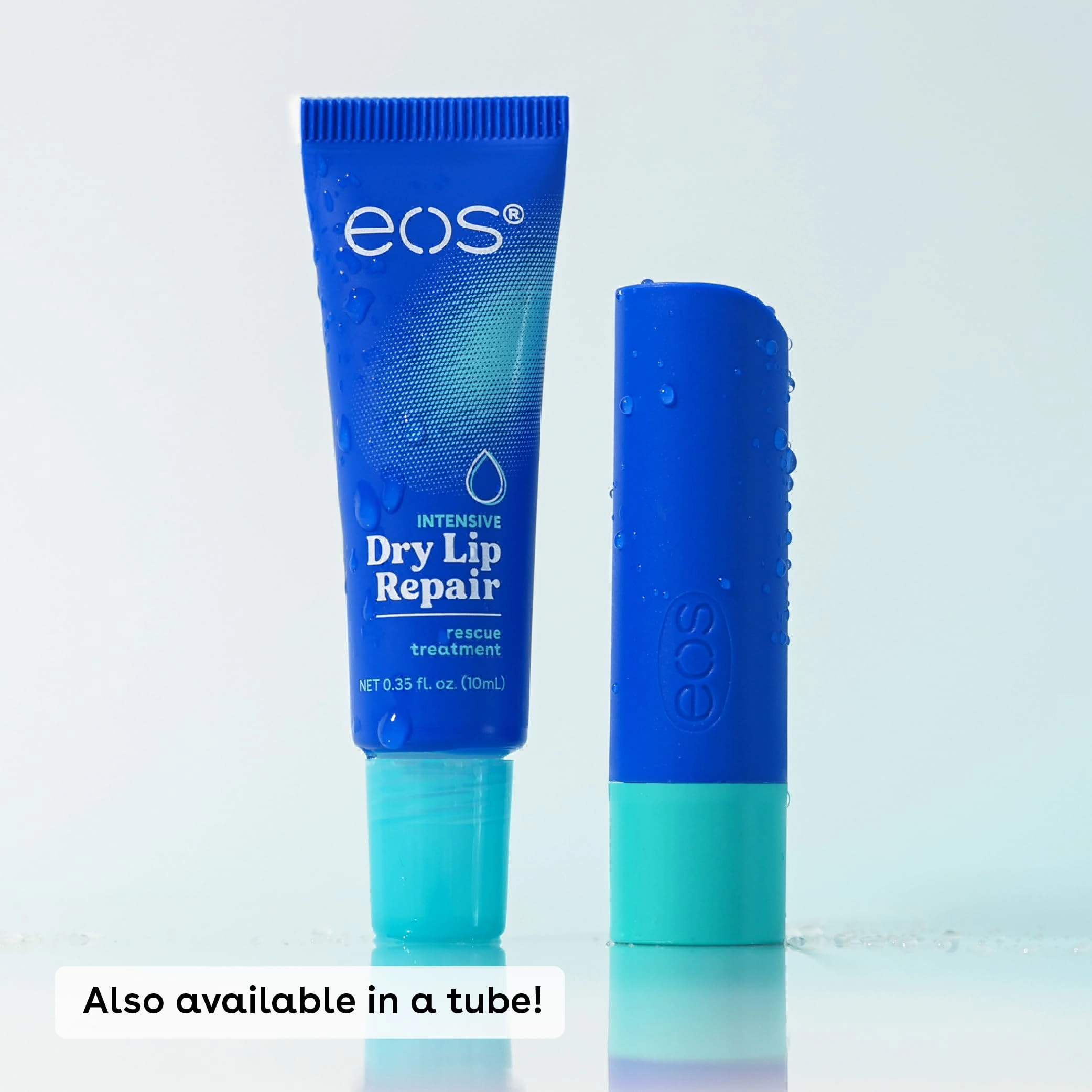 eos The Hero Lip Repair, 24HR Moisture for Severely Dry Lips, Natural Strawberry Extract, Hypoallergenic, 0.14 oz, 2-Pack