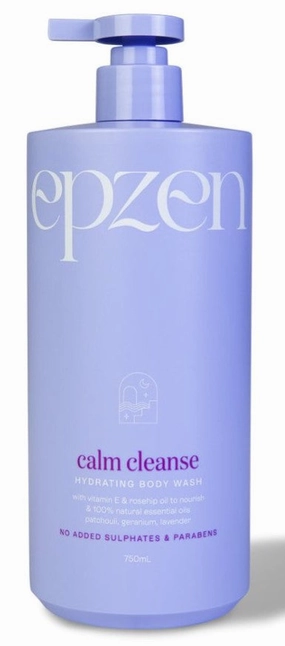 EpZen Calm Cleanse Hydrating Body Wash 750ml