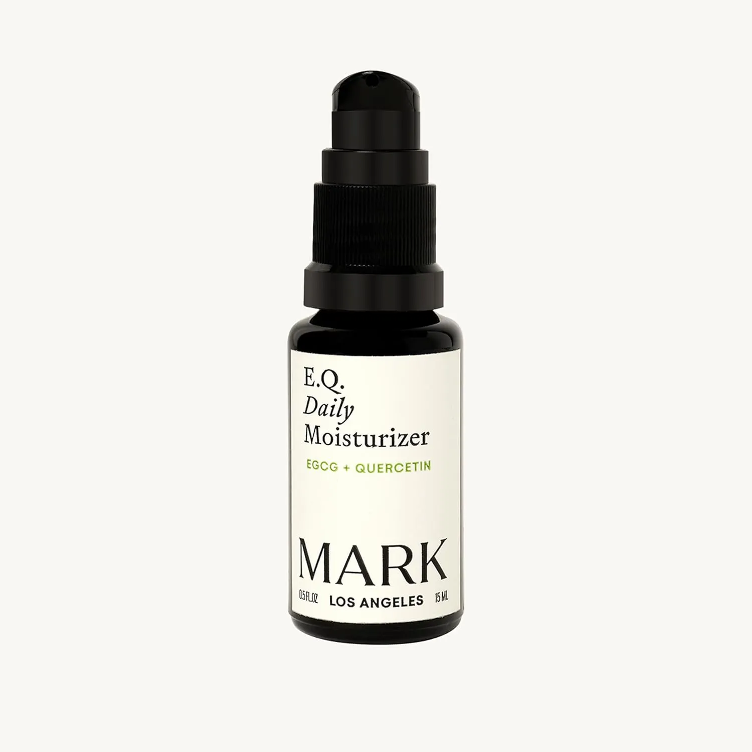 EQ Daily Moisturizer for Face | Hydrating Moisturizer with EGCG, Quercetin, Jojoba & Squalane Oil | Lightweight, Non-Comedogenic Face Cream for Men & Women | Fragrance-Free | Travel Size 0.5 oz