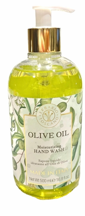 ERBARIO TOSCANO OLIVE OIL Moisturizing Hand Wash, Made in ITALY 16.9 oz