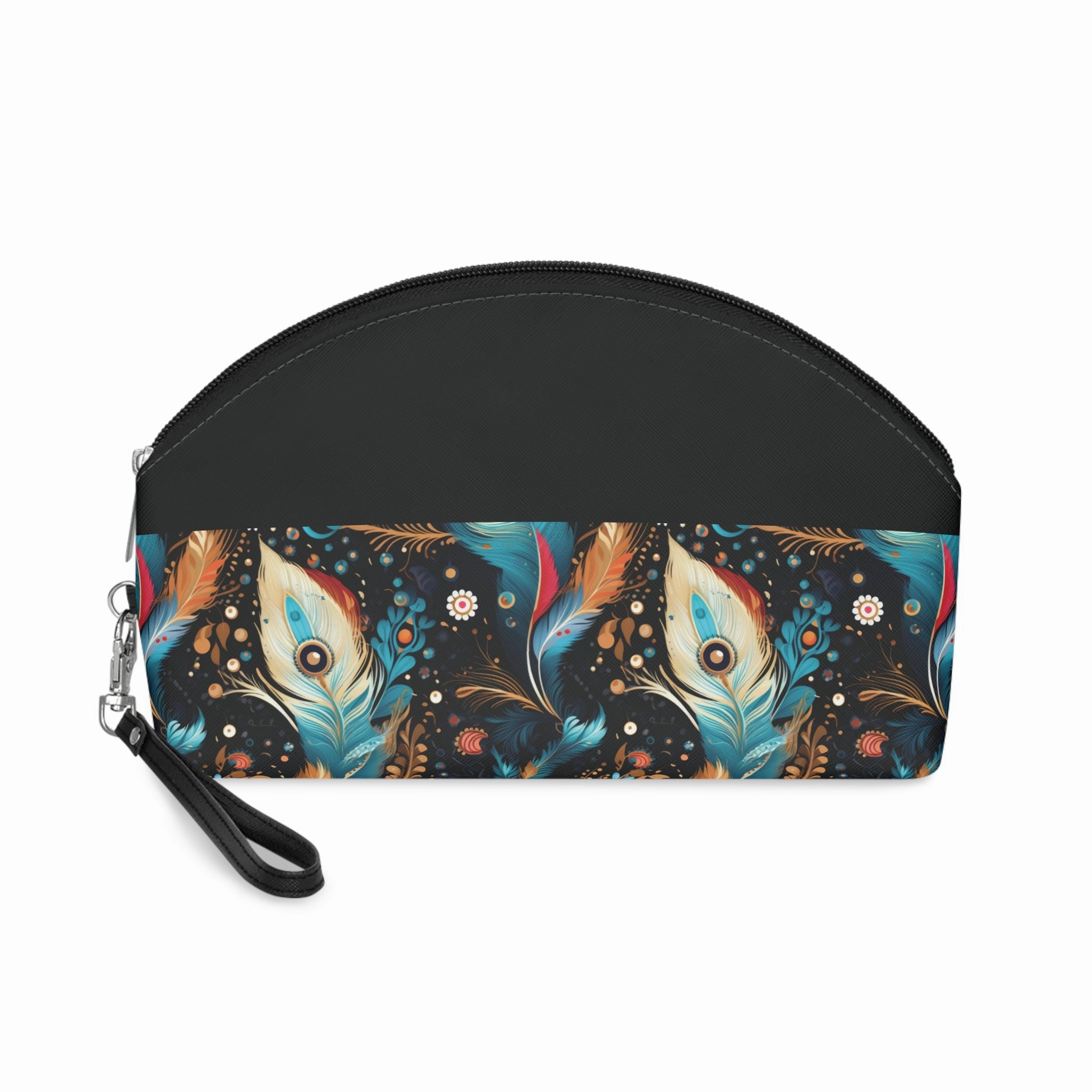 Ethereal Feathers Makeup Bag