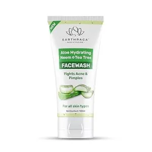 Face Wash | with Niacinamide, Green Tea Extract, Aloe Vera and Tea Trees Oil | For Men and Women | 100ml