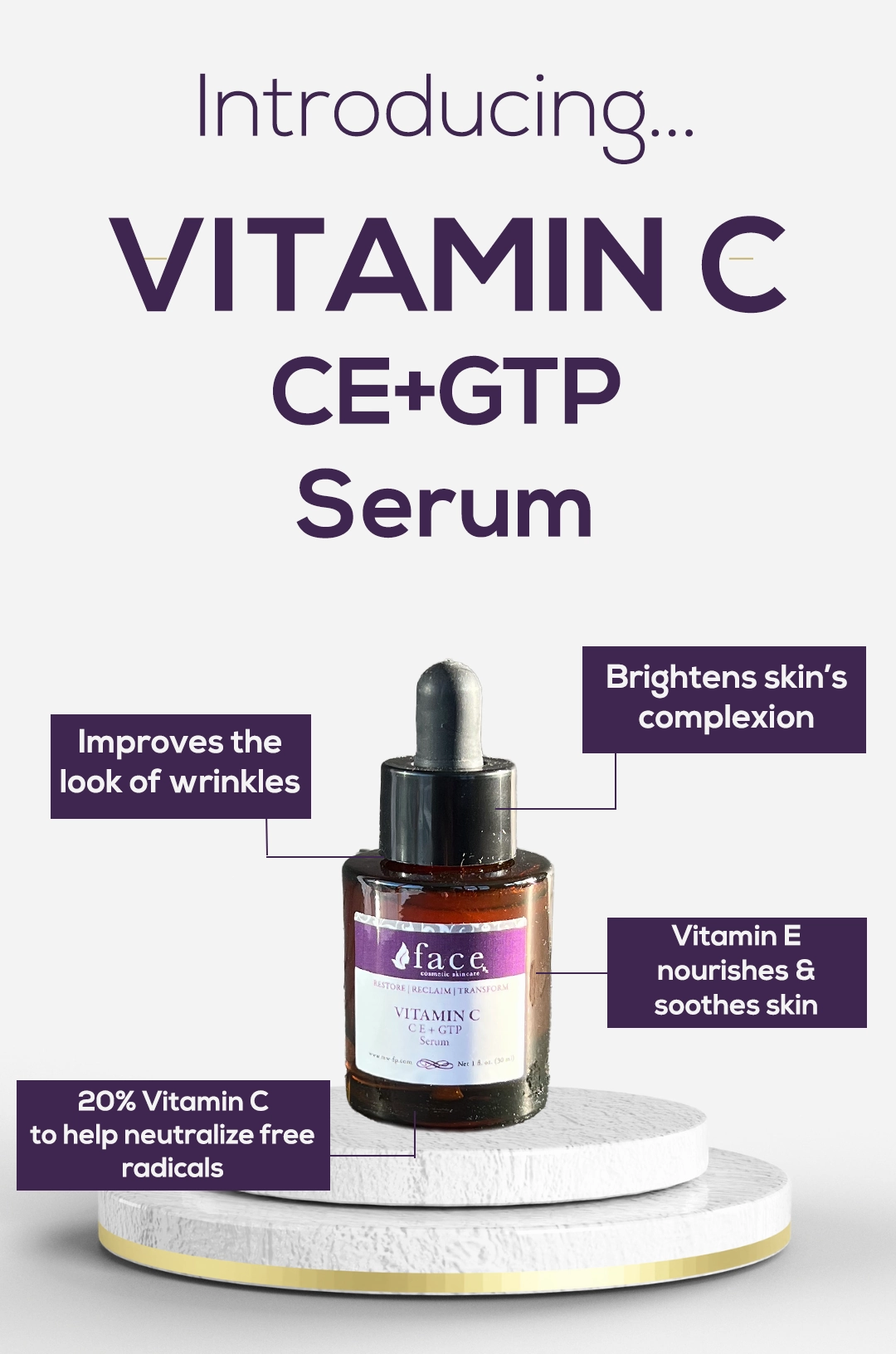 FACE Vitamin C CE GTP Serum