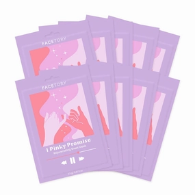 FACETORY K Beauty Face Mask Skin Care - REJUVENATING Sheet Mask for ACNE-PRONE Skin with Beetroot Extract | Brighten Skin, Protect, Strengthen (10 Pack)
