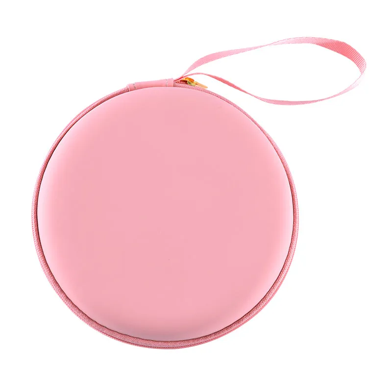 Factory Direct 2024 Hot New LED Round Soft Bag Portable Mirror