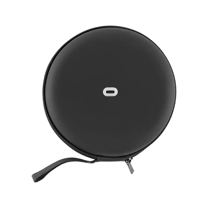 Factory Direct 2024 Hot New LED Round Soft Bag Portable Mirror