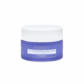 Farmacy 10% Niacinamide Facial Mask - Smoothing & Hydrating Skin Care Face Mask, 25 ml