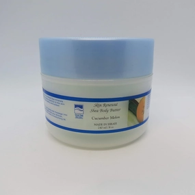 Father's Day Gifts Shea Body Butter, Moisturizing Cream in Wide Mouth Jar (Pack of 2)