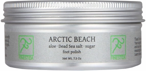 Finestida ARCTIC BEACH Foot Polish with Aloe and Dead Sea Salt, 7.5 oz