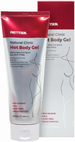 Firmming & Slimming Used Before Exercise Hot Body Gel - Gel Texture with Warming Sensation, Various Plant extracts 6.76fl.oz.