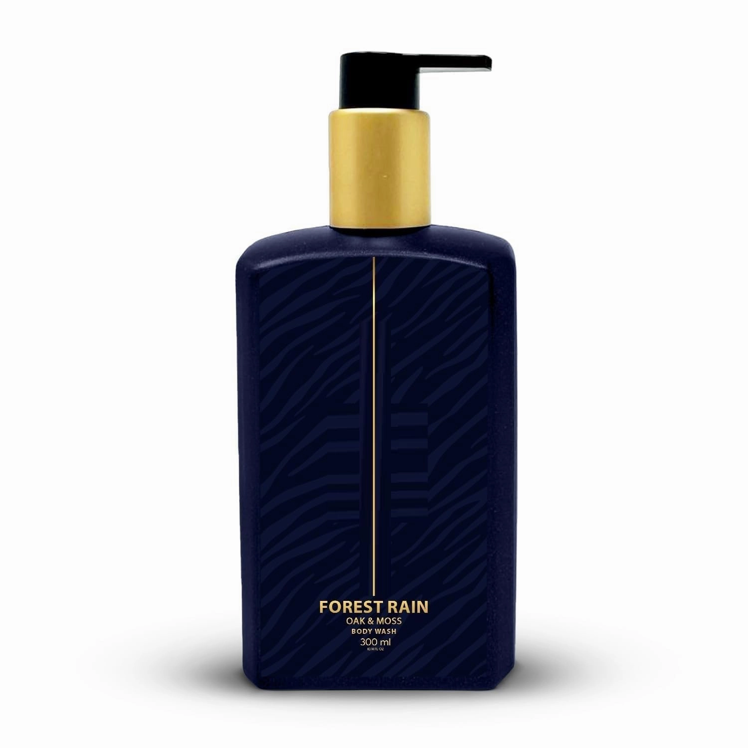 Forest Rain Body Wash For Men | 300Ml (10 Oz) | Oak & Moss Designer Fragrance | Salicylic Acid 1%, Niacinamide 1%, Hyaluronic Acid 2% | Sls & Paraben-Free | All Skin Types