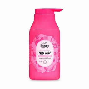 Fox-tale De-Tan Brightening Body Wash | Glycolic Acid & Niacinamide for Glowing Skin | Removes Tan | 6  hrs odour control | SLS-Free | Body Wash for Women & Men | All Skin Type | 250 ml